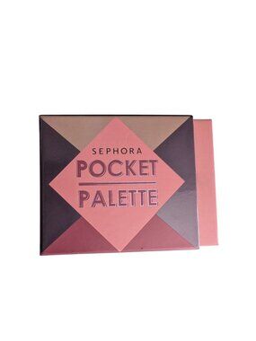 Sephora 6-Shade Pocket Palette Eyeshadow Mauve Tones handling Smudge on End